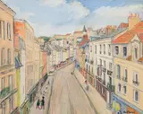 Enslin Du Plessis, Parisian Street Scene