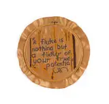 Frances Goodman, A Fluke is Nothing but a Flicker of Your True Potential, Toilet Embroideries series