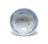 Bowl with Garden of Eden scene by Hylton Nel, painted and glazed ceramic, sold Feb 2025