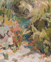 Francois Roux, Autumn, oil on canvas