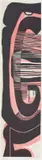 Cecil Skotnes, Abstract Head, colour woodcut on paper