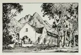 Jonkershoek Cape by Walter Battiss, photolithograh on paper, sold Feb 2025
