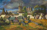 Oleg Ardimasov, Borovsk, oil on canvas