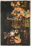 Antoni Clavé, Roi à l'Oiseau (King with Bird), colour lithograph on paper