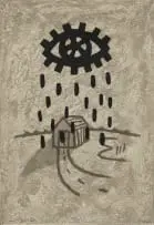 Ken Hale, House of Tears, lithograph on paper