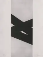 Godwin Hoffman, Dynamique 6, etching on paper