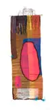 Frances vH Mohair Studio, jaloers bokkie, No 15, Botterblom Collection, 2024, hand-woven mohair tapestry, made collectively by women artisans in the Frances vH Mohair studio