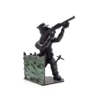 David Brown, The Hunter, 11 Deadly Sinners Series, bronze with a dark brown and green patina