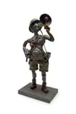 Willie Bester, Toy Soldier, galvanised metal and spray paint