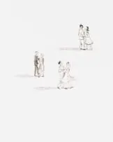 Luan Nel, The Dancers, lithograph on paper