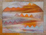 Bronwen (Jinny) Heath, Landscape through an Open Window