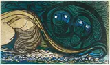 Cecil Skotnes, His Second Brave Pair, number 12 from The White Monday Disaster portfolio, colour woodcut on paper
