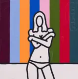 Richard Scott, Candy Ana, acrylic on canvas