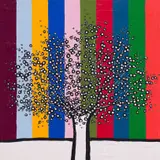 Richard Scott, Candy Delight, acrylic on canvas