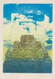 Helmut Starcke, Haystack, screenprint on paper