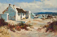 Dino Paravano, Arniston, oil on canvas laid down on board