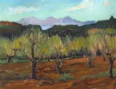 Boord by Kirstenbosch by Pieter Wenning, oil on canvas, offered Mar 2025