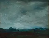 Jan du Toit, Molteno Eastern Cape, oil on canvas