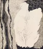 Johan van Heerden, Abstract, drawing on paper