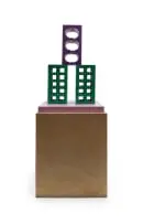 Cameron Platter, Original Green, 2020, enamel on Jacaranda wood