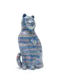 Hylton Nel, Medicine Cat, painted and glazed ceramic