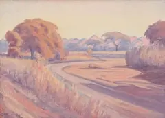 Jacobus Hendrik Pierneef, Naby Thabazimbi (Near Thabazimbi), Rustenberg District, oil on canvas