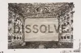 William Kentridge, Dissolve, ink on paper