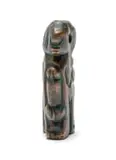 Walter Battiss, Standing Male Figure, bronze with a verdigris patina