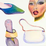 Ina van Zyl, Rendez-vous, watercolour on paper