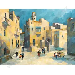 Courtyard in Bari - Italy by Tom Esplin, sold Jul 2026