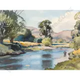 Margaret Rhodes, Mataura River - Near Garston