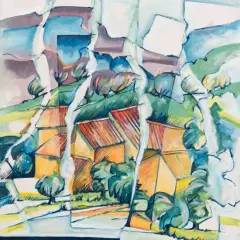 Rosemary Stokell, Fragment of France | Blue No 1