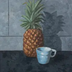Ronald Jorgensen, Still Life with Pineapple