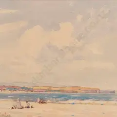 T. A. McCormack, Beach Scene