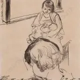 Helen Crabb, Figure Study Mother & Children