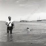 Ans Westra, Arrival New Settlers - Petone Beach