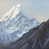 Peter Beadle, Evening Light - Mt Cook