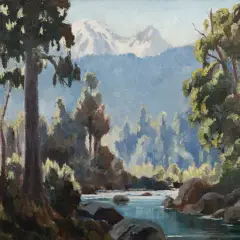 E B Lattey, Ruapehu - Ohakune