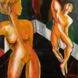 Patrick Williams, Two Female Figures