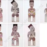 Robyn Kahukiwa, Nga Pou Wahine Prints (one a/f) (7)