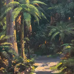 Peter Brown, Sunlit Track - Riwaka