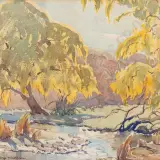 Enga Washbourn, Pastoral Scene