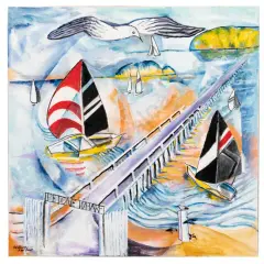 Petone Wharf by Patrick Williams, sold Jun 2026