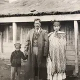 Burton Brothers, Wetere Te Rerenga - Wife - and Son