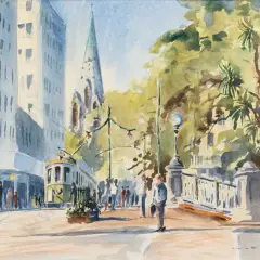 William Francis Moore, Worcester Bridge & Christchurch Visitor's Centre