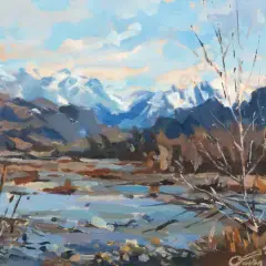 Gaston de Vel, South Island Landscape
