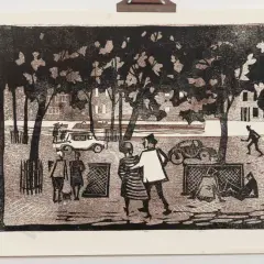 Stewart Bell Maclennan, Park Scene (unframed)