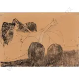 Pat Hanly, Stripper Study 4