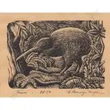 Kiwi by Ernest Mervyn Taylor, sold Mar 2026
