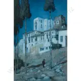 Arthur Moulton Foweraker, Granaoa by Moonlight